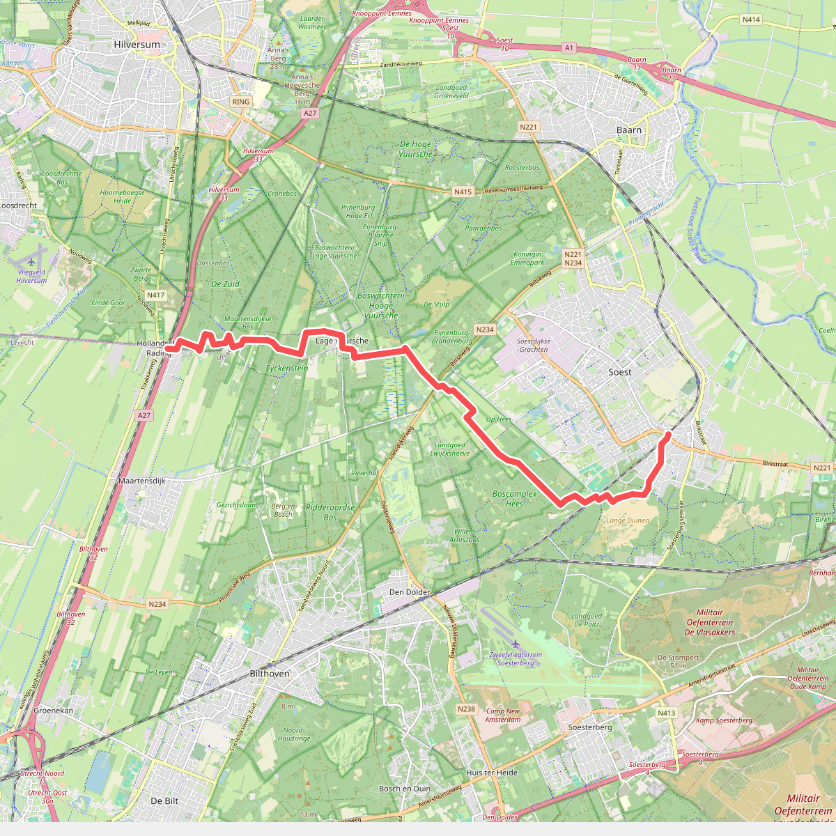 Scharrelen op de Heuvelrug