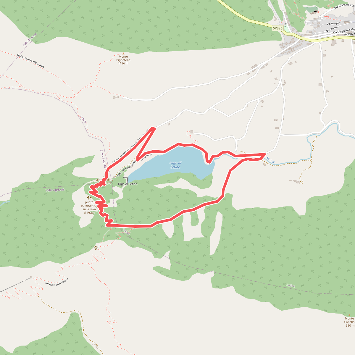 Anello Lago Letino