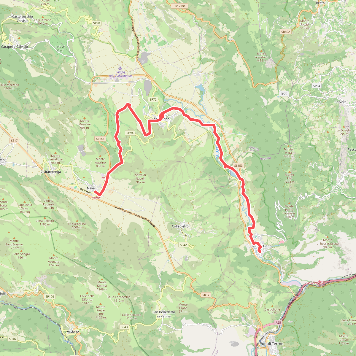 Cammino della Pace - Tappa 5 (via Capestrano)