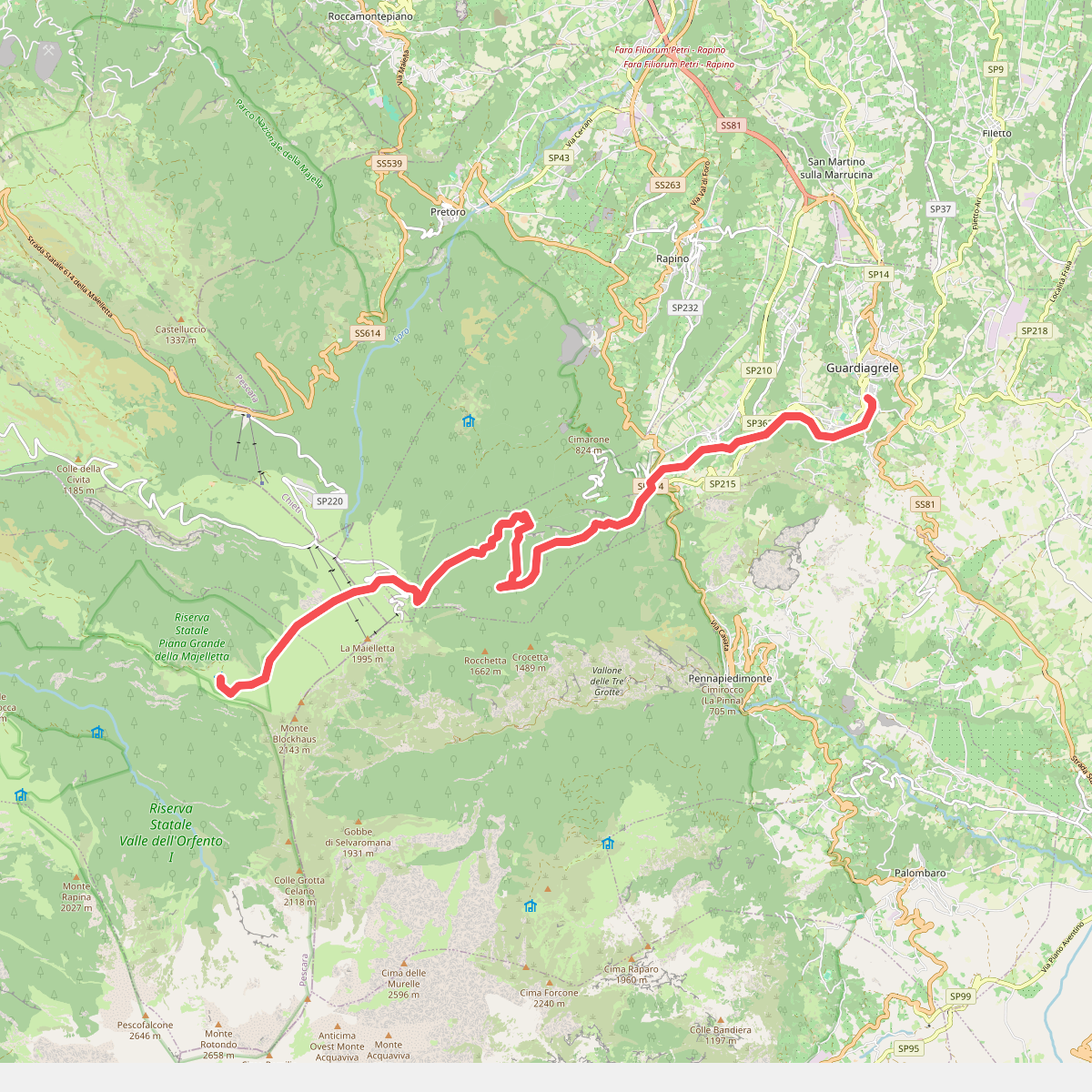 Cammino della Pace - Tappa 11 Variante montana