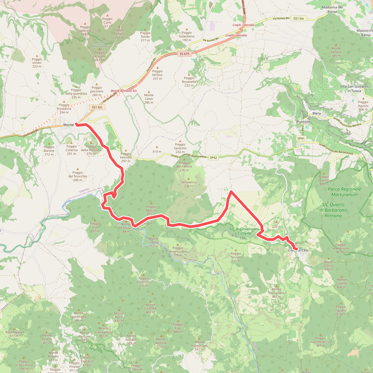 Cammino Tuscia Tappa 7