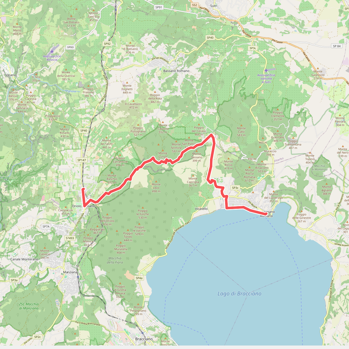 Il Cammino dei Vulcani - Tappa 1
