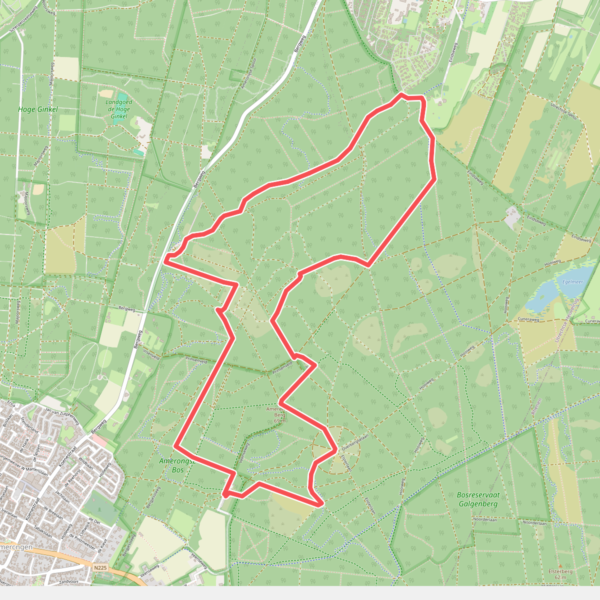 Hoogste punt Utrechtse Heuvelrug
