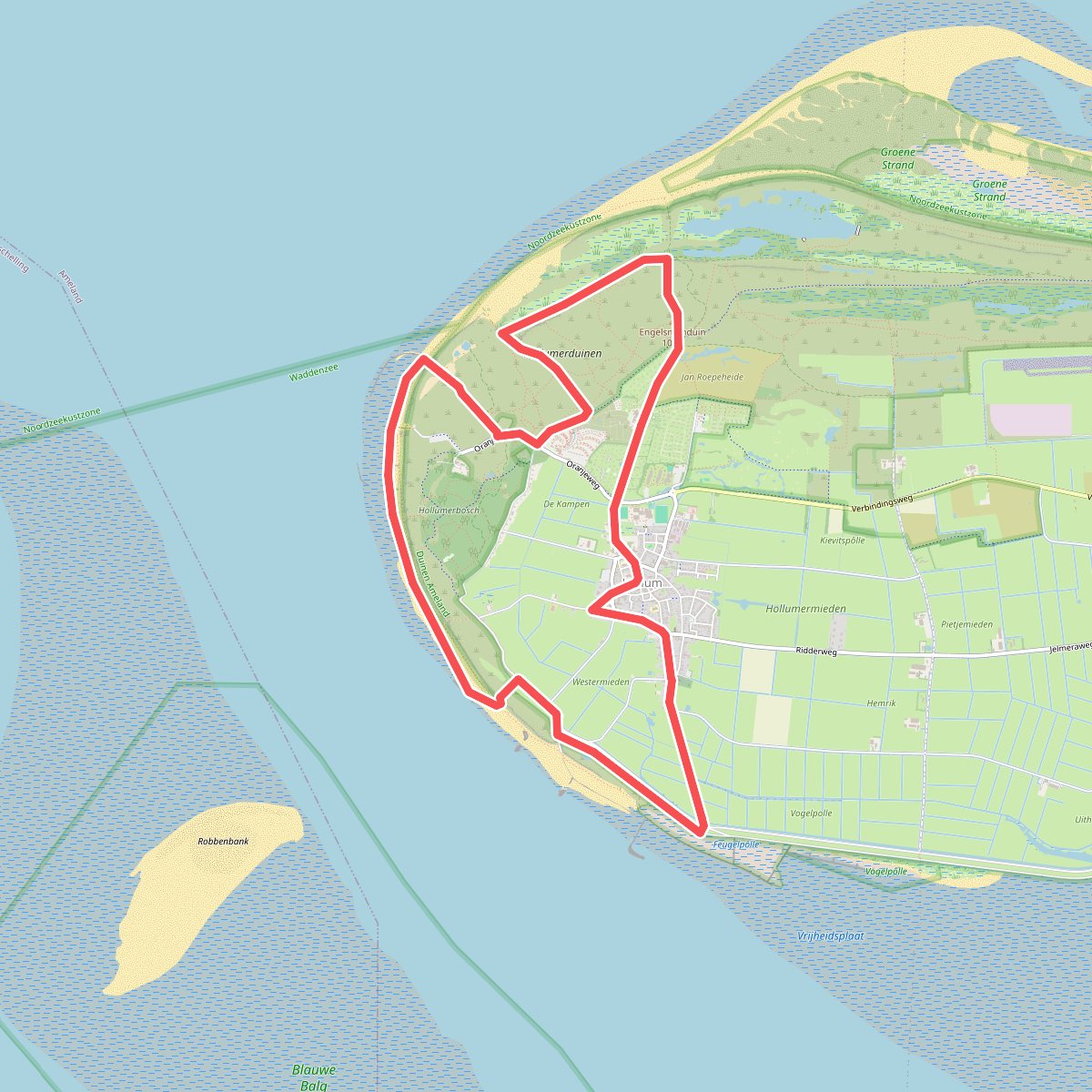 Lichtpunt op Ameland