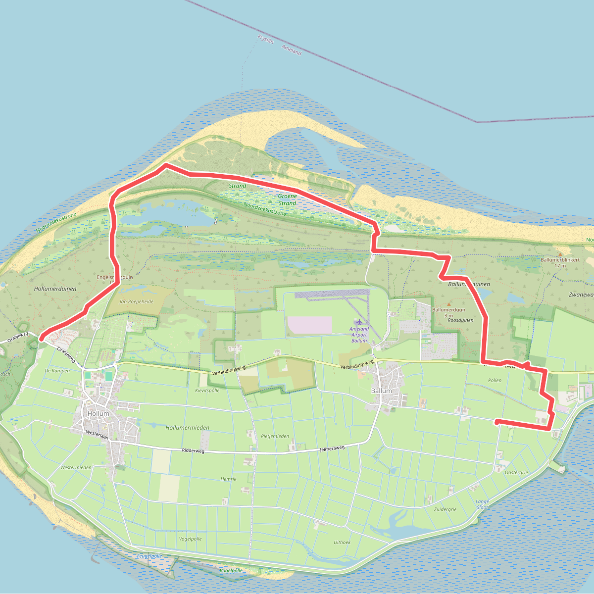 Bierroute Ameland