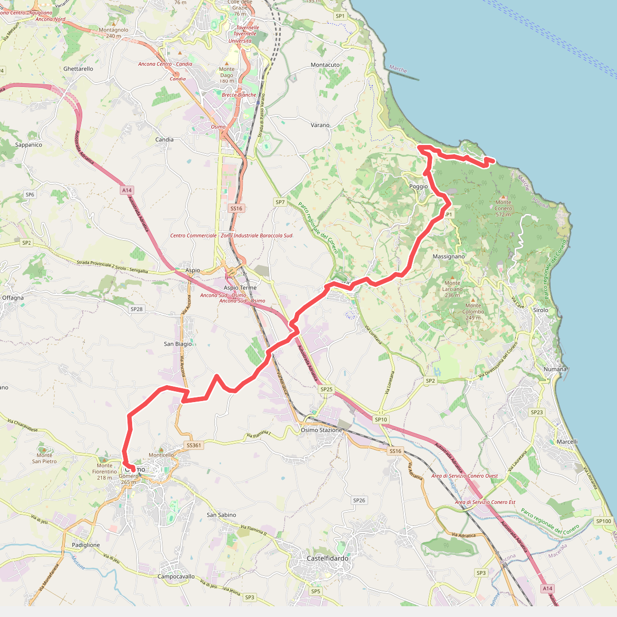 Italia Coast to Coast-Tappa 1