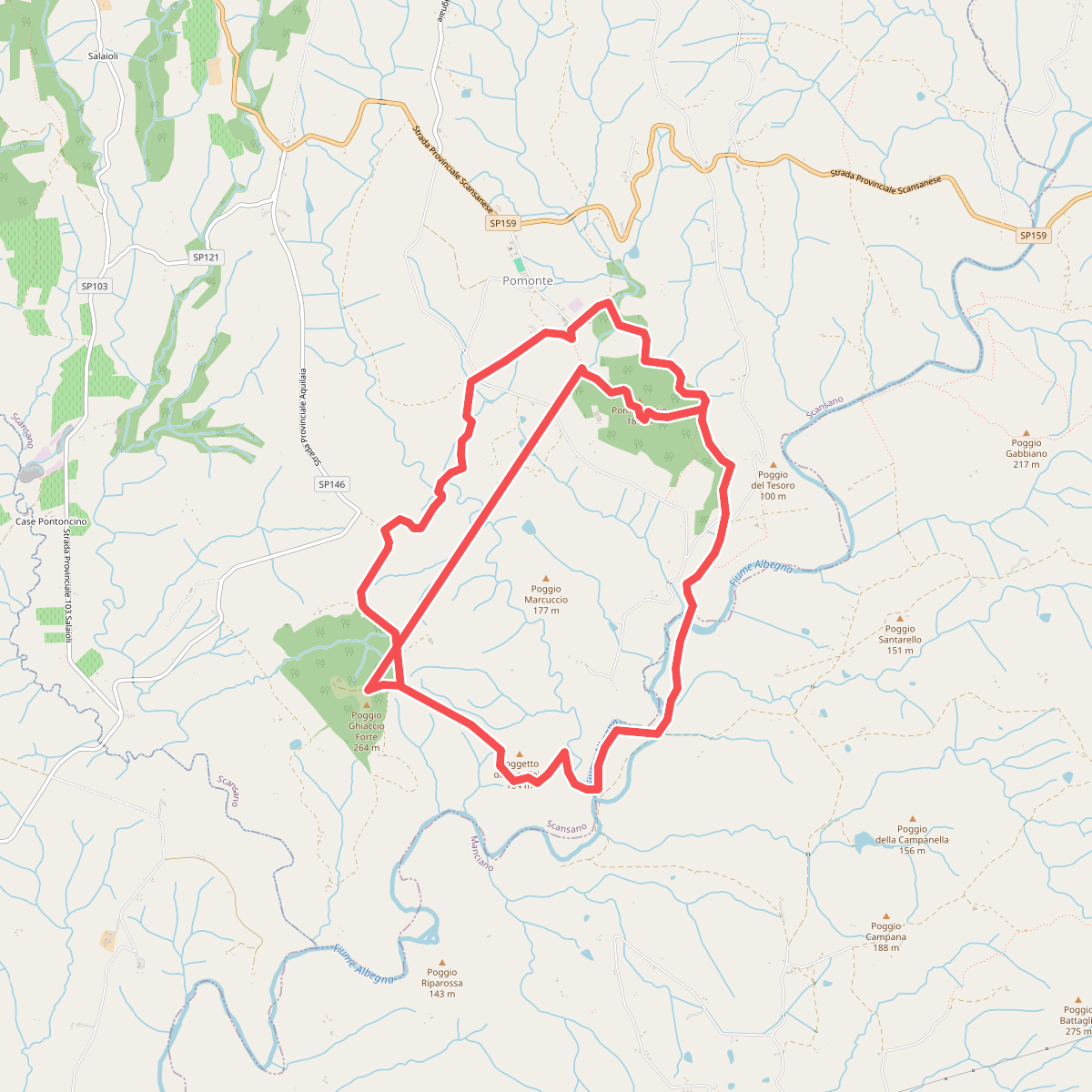 Trekking Chiaccio Forte Pomonte