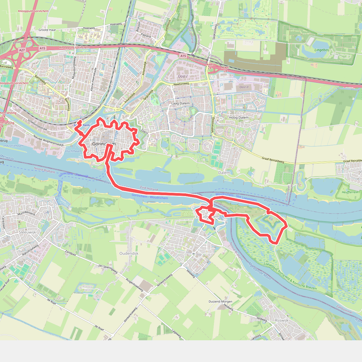 Wandelen in middeleeuwse sferen