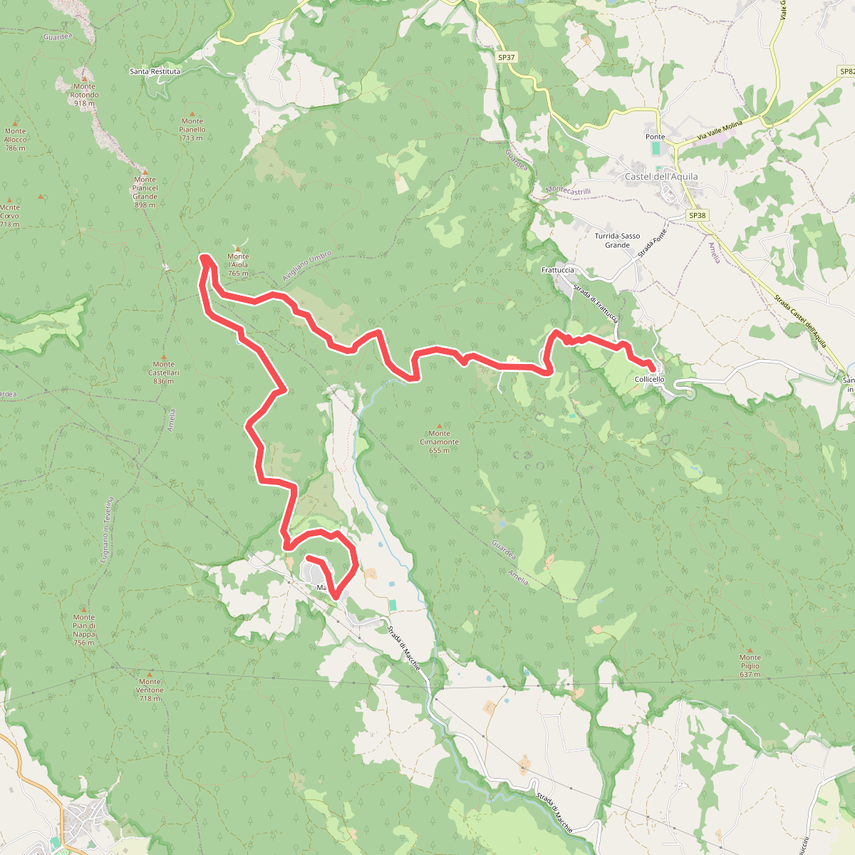 Cammino della Pietra Bianca - tappa 10