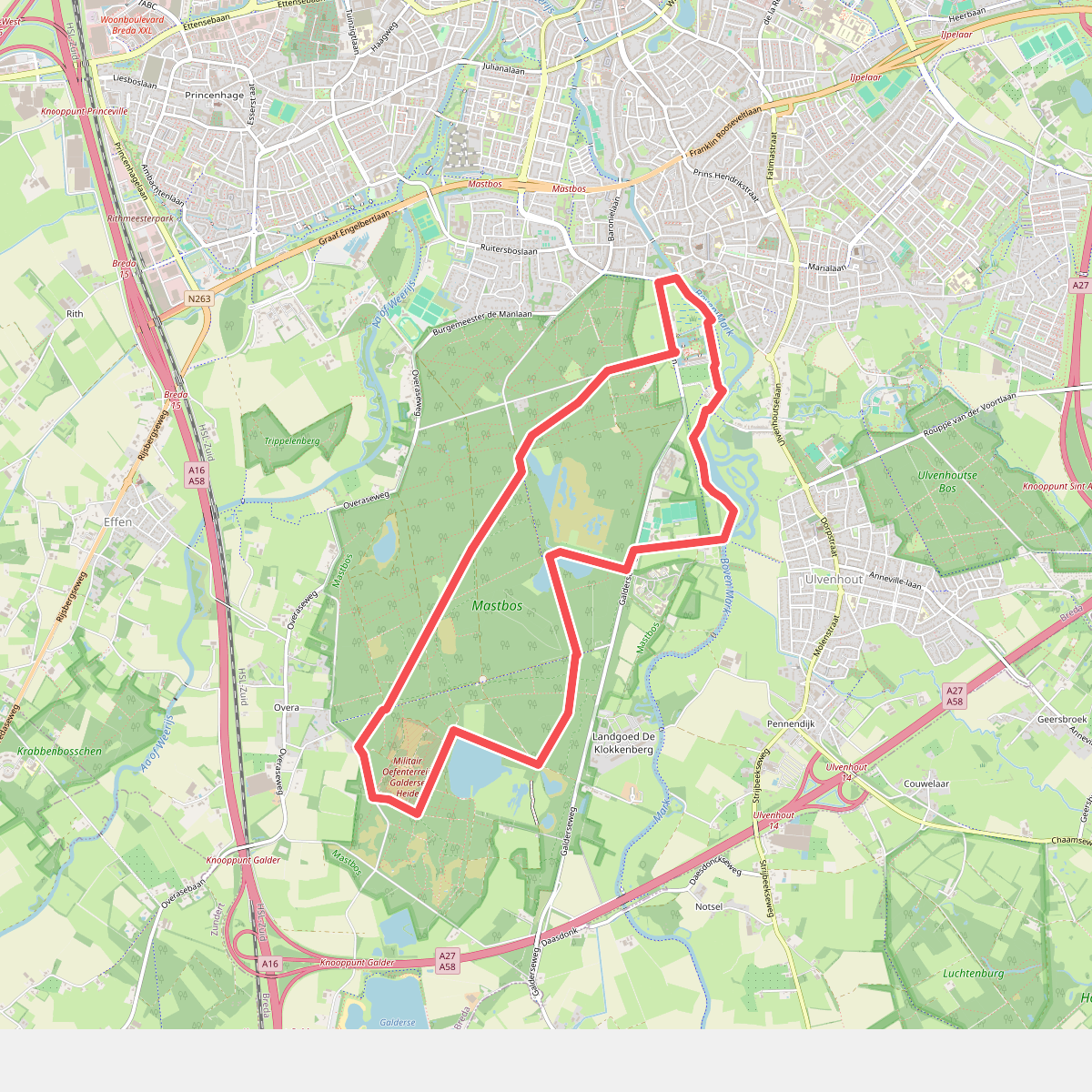 Breda wandelen