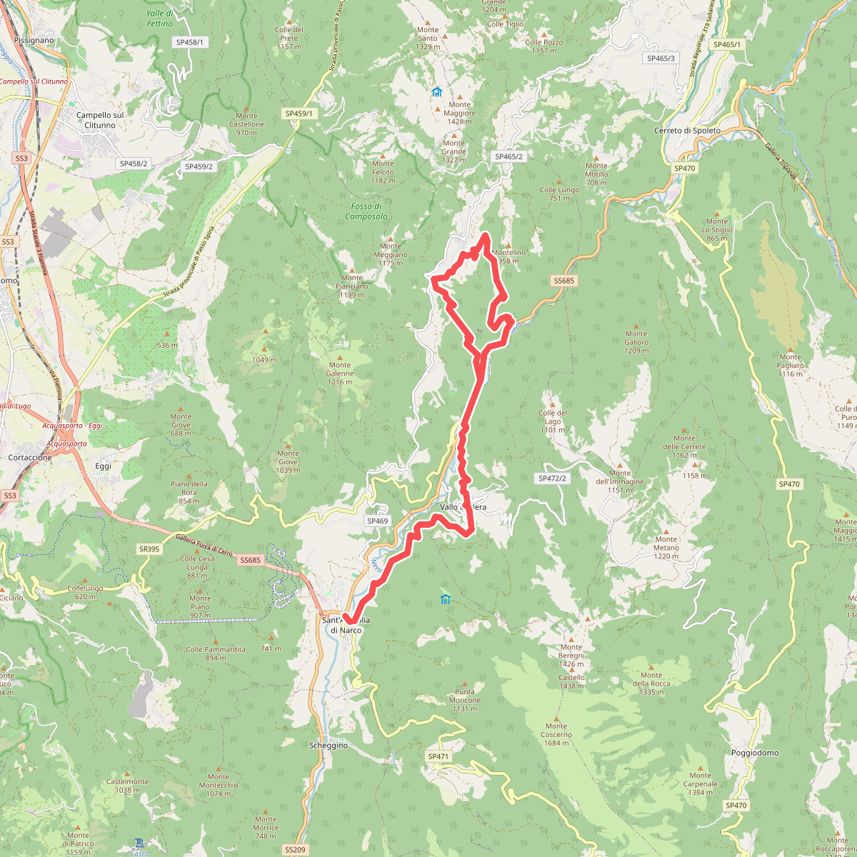 Strada degli Eremiti