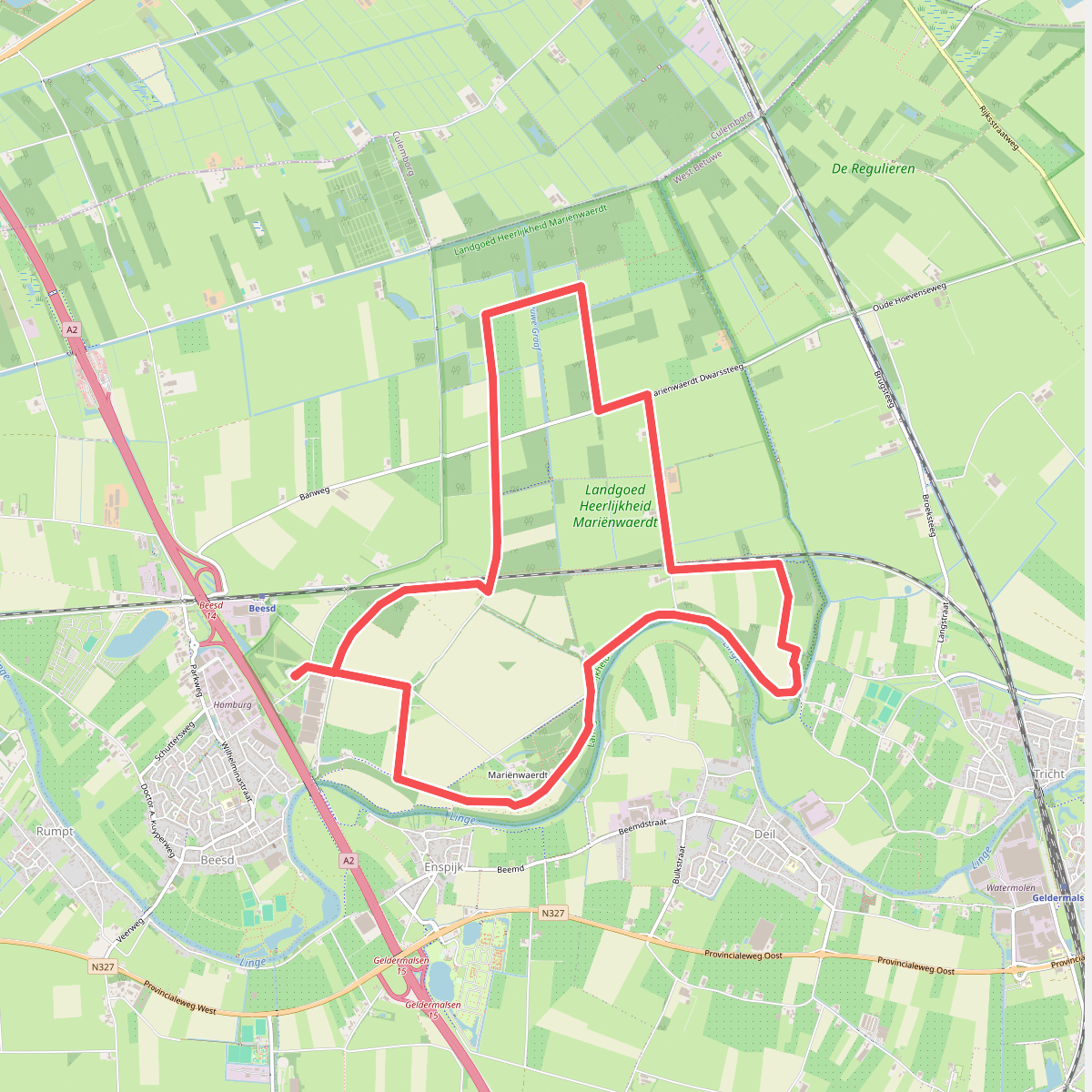 Landleven op Mariënwaerdt