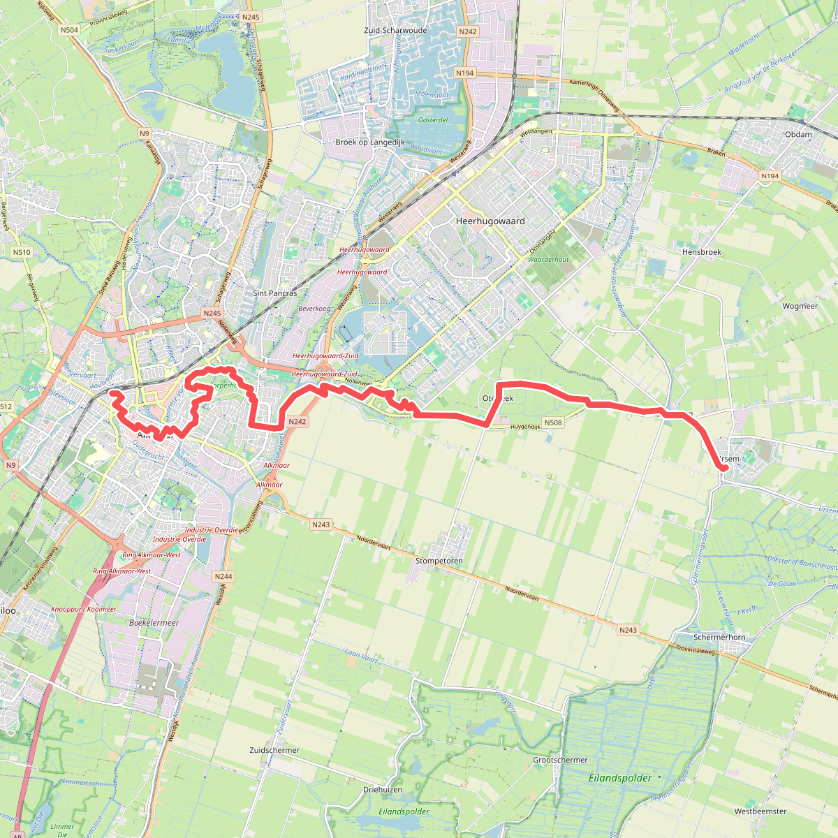 Streekpad Westfriese Omringdijk etappe 2