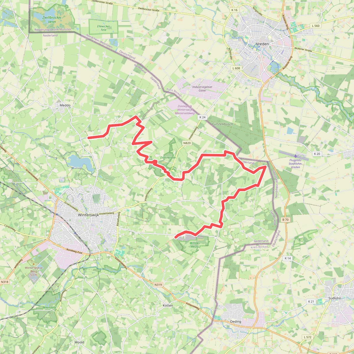 Beurzerbeek, 't Hilgelo - Steengroeve · Scholtenpad etappe 4