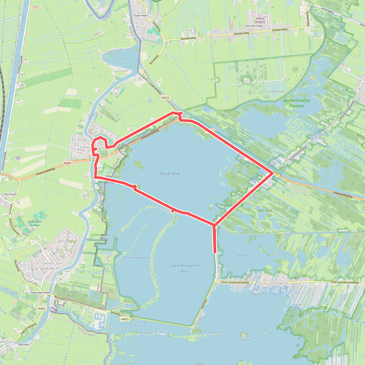 Lekkerbekroute Om de Wijde Blik