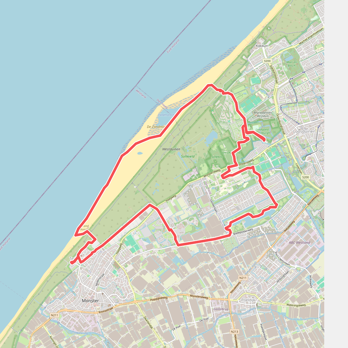 Lekkerbekroute Langs de Zandmotor