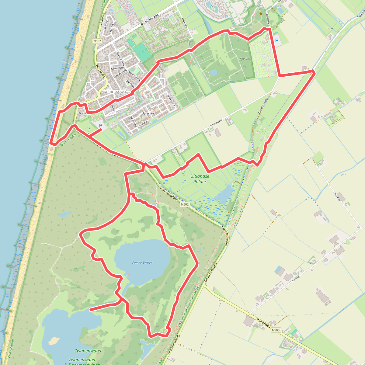 Natuur rond Callantsoog