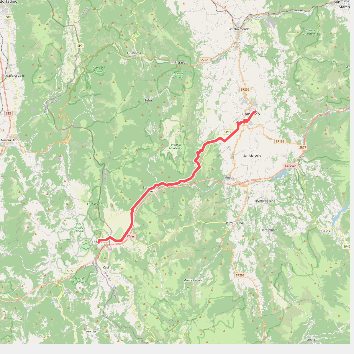 Via Lauretana - Stage 03 NORD