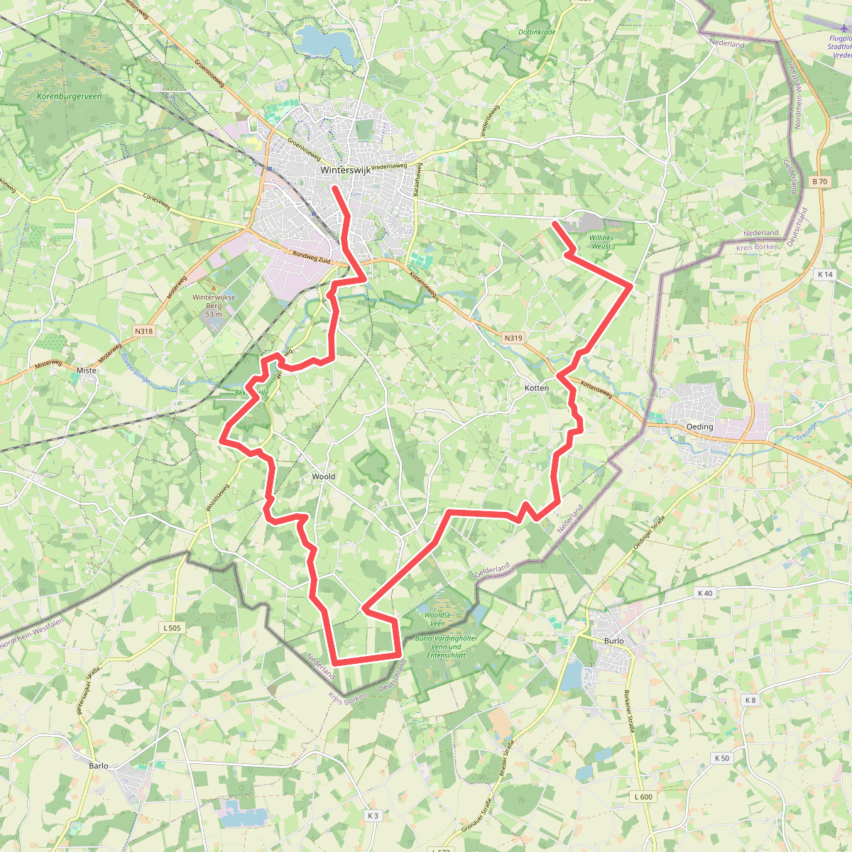 Steengroeve - Winterswijk · Scholtenpad etappe 5