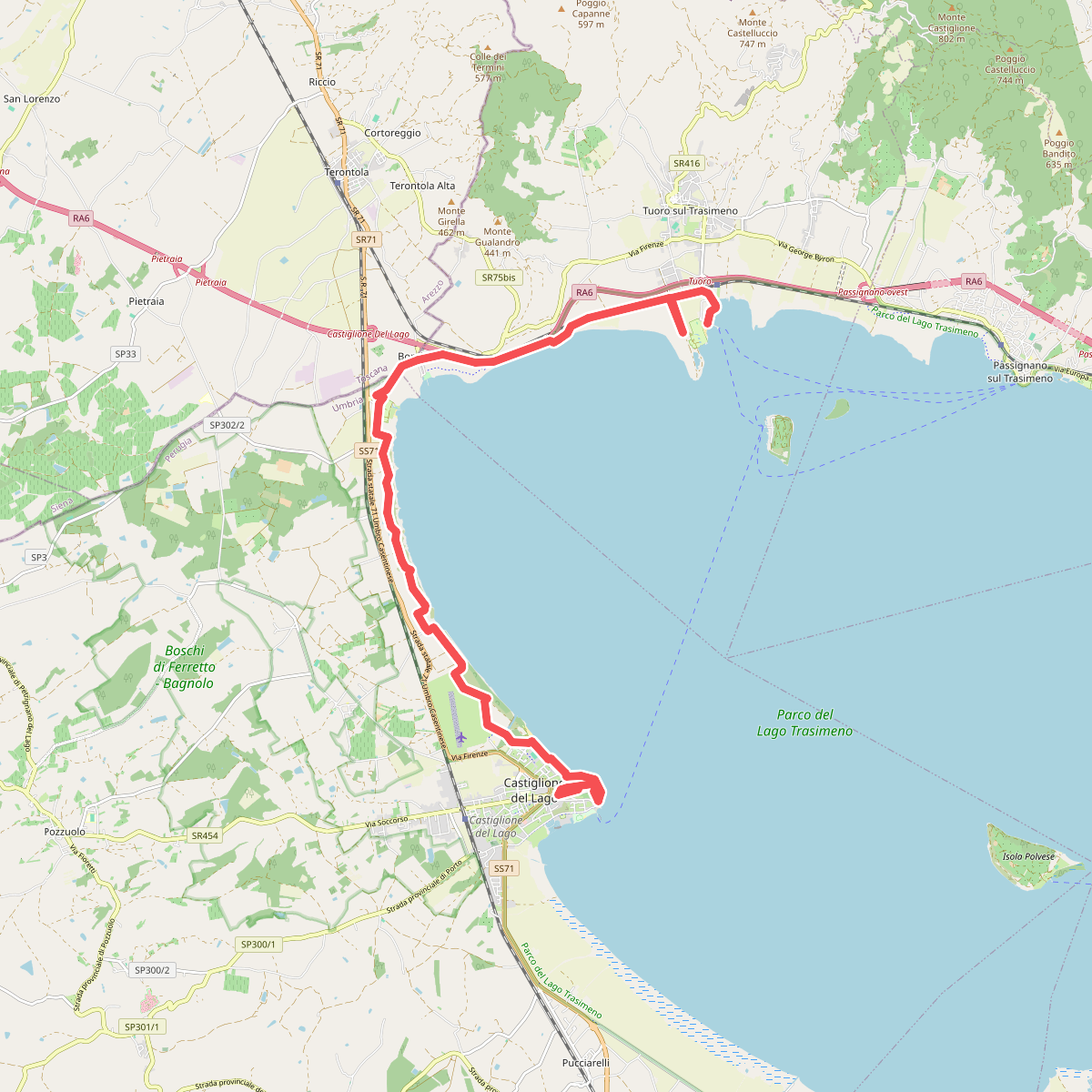 La Via del Trasimeno Tappa 6