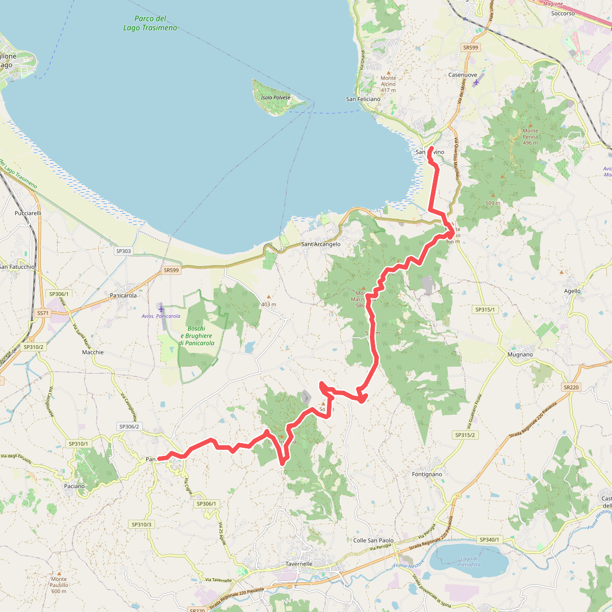 La Via del Trasimeno Tappa 2