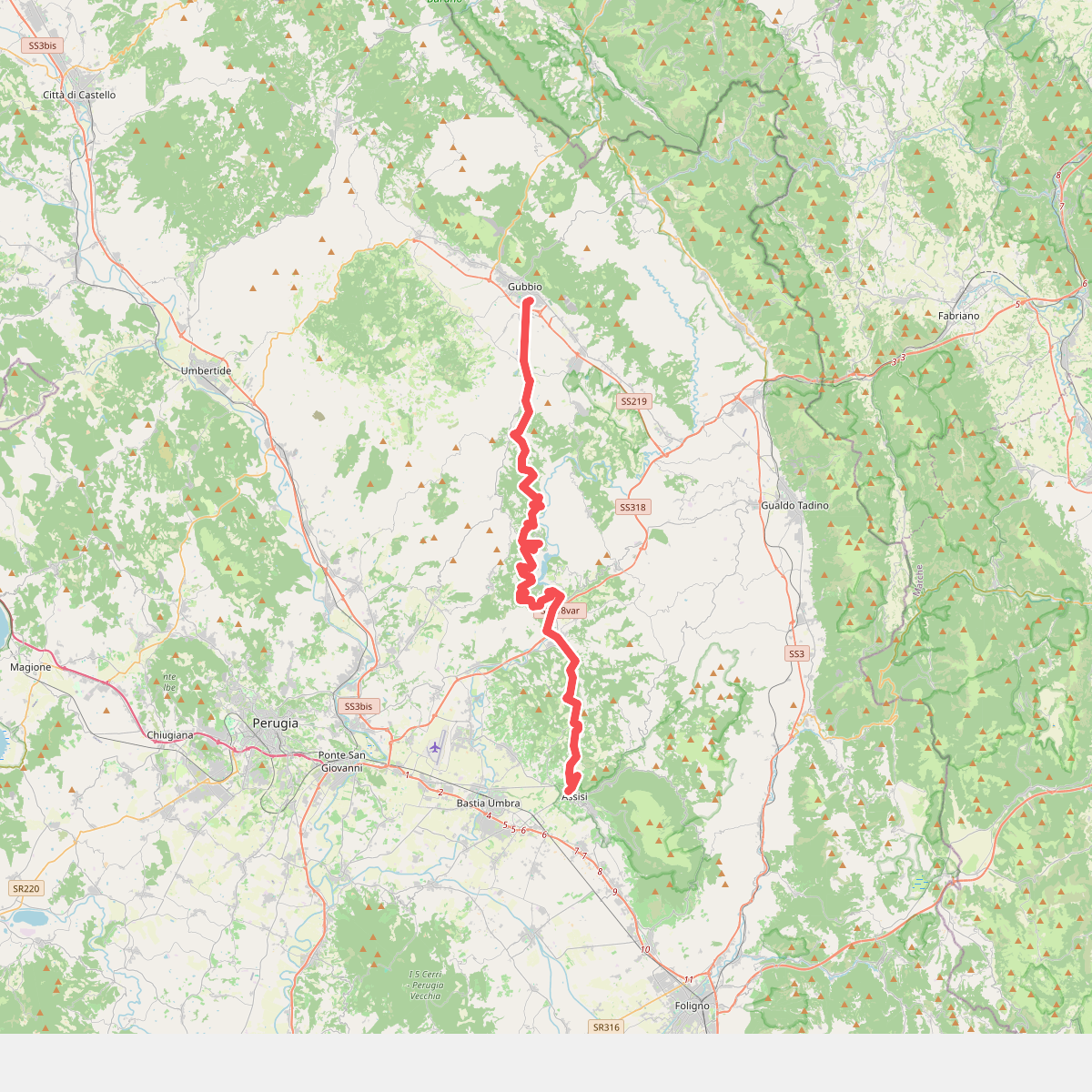 Sentiero Francescano della Pace