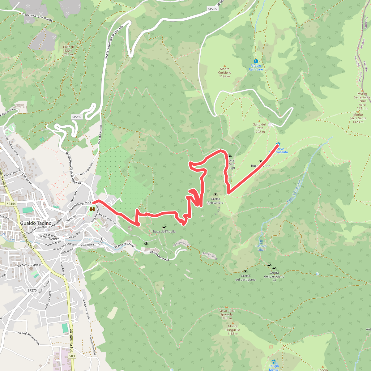 Sentiero della Spina