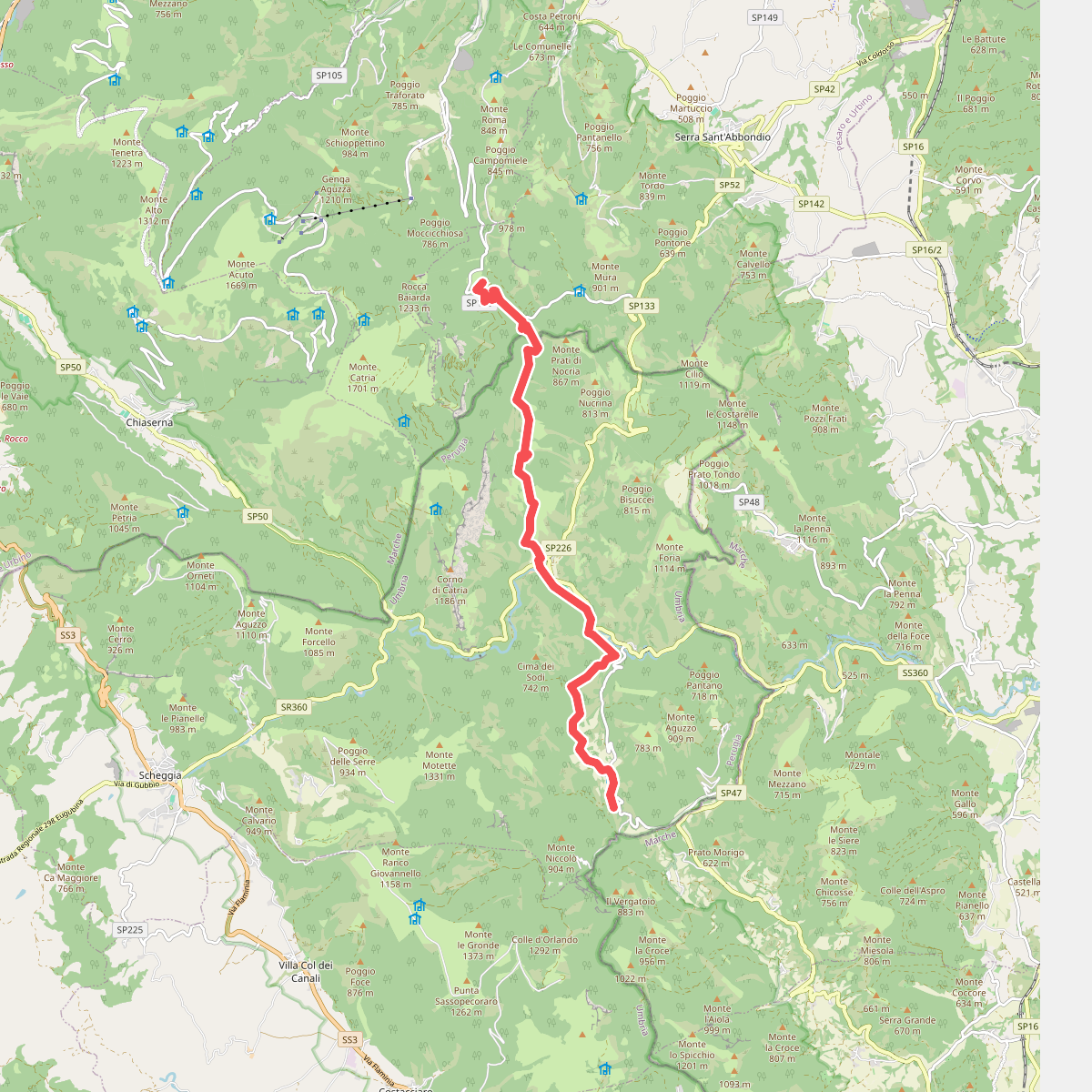 Cammino dei Cappuccini - Tappa 4
