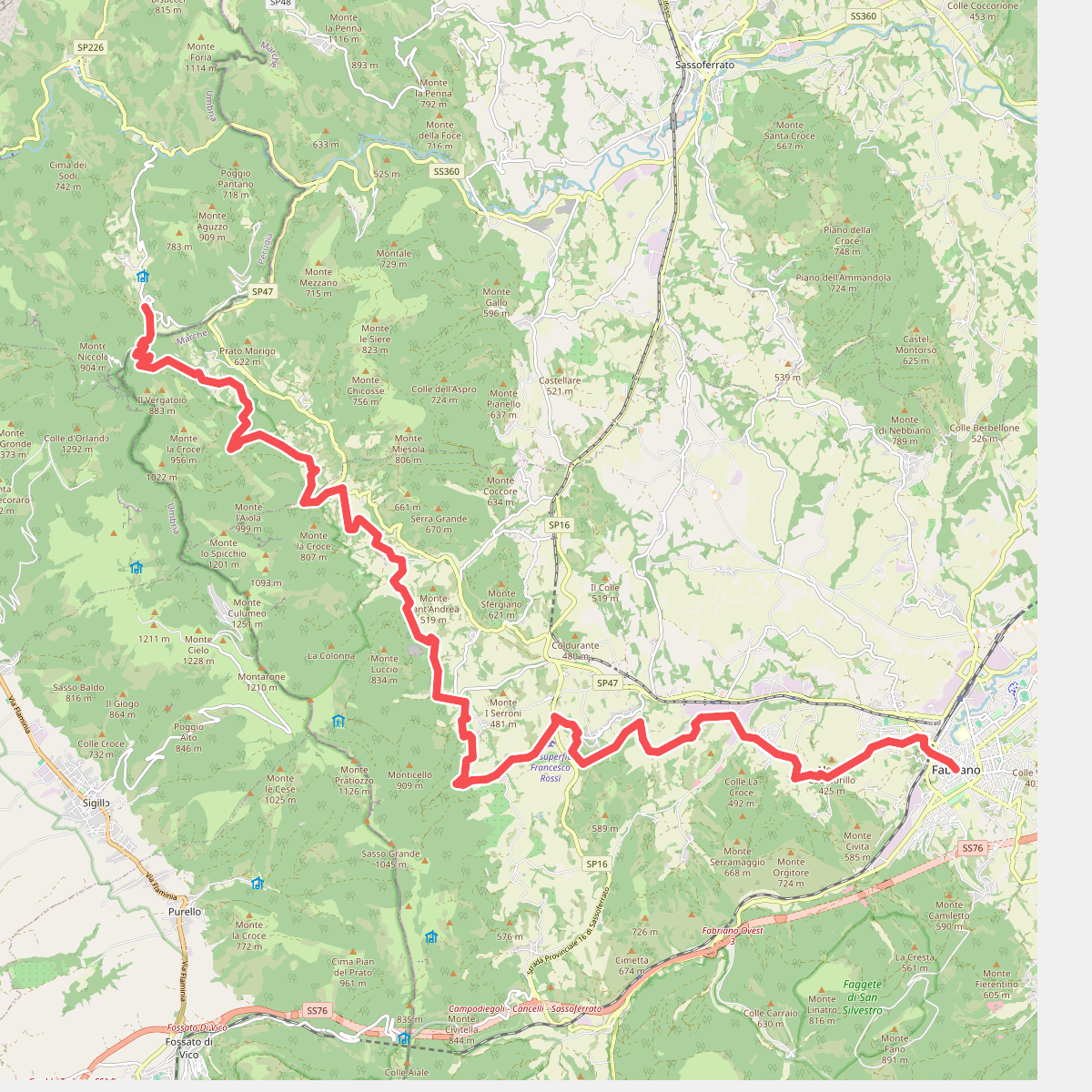 Cammino dei Cappuccini - Tappa 5