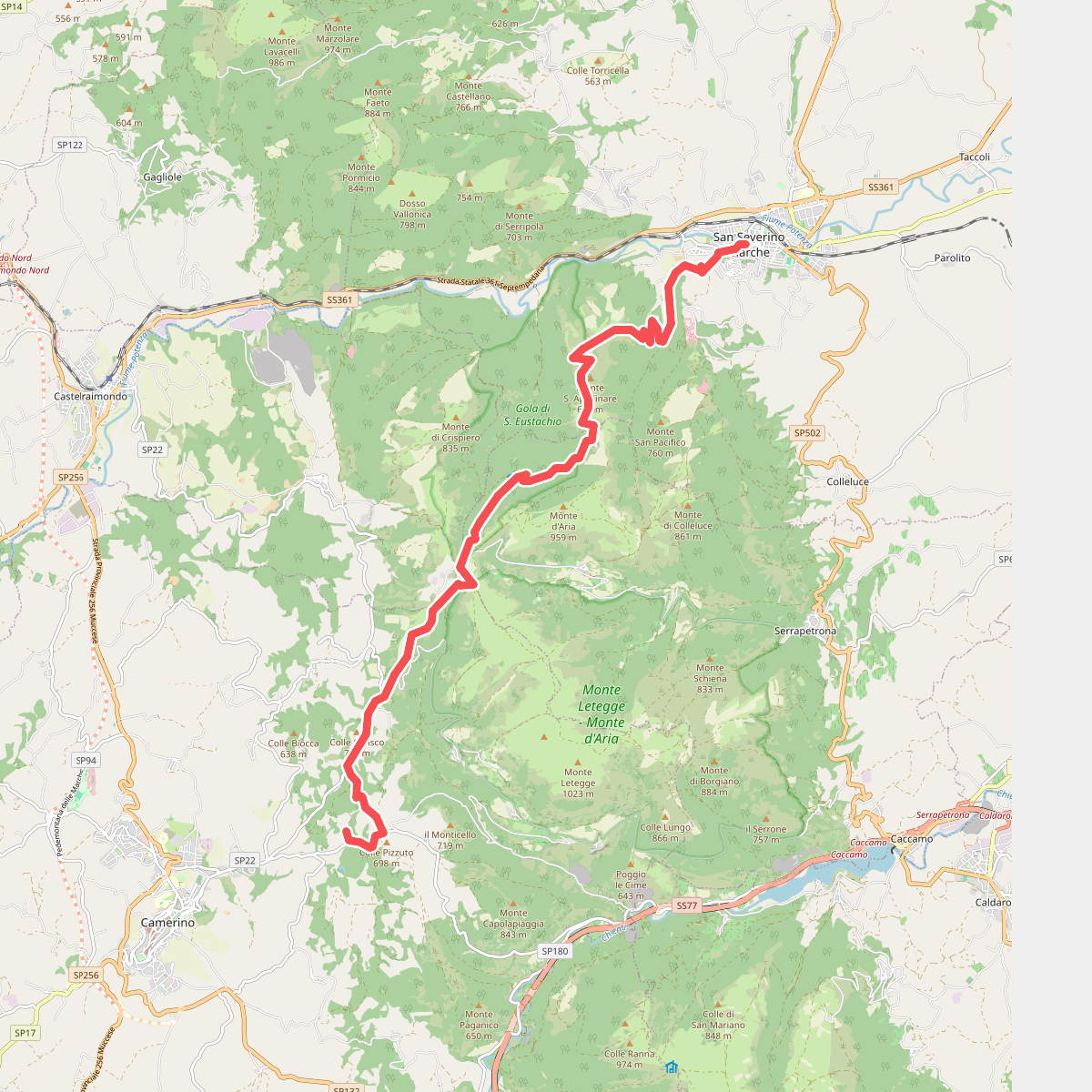 Cammino dei Cappuccini - Tappa 10