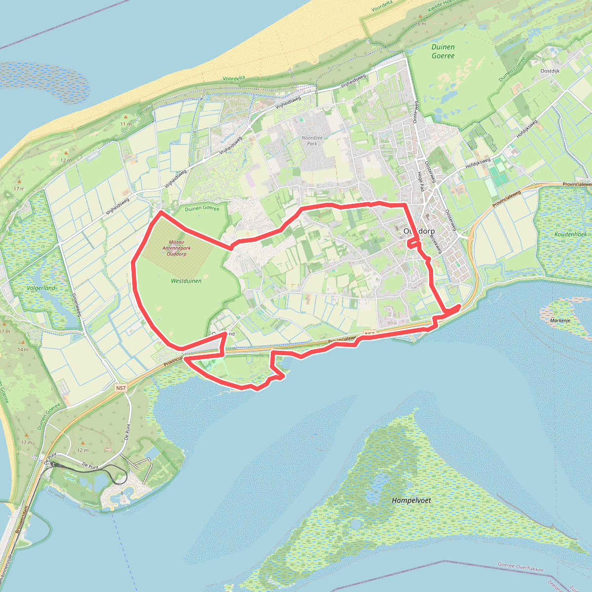 Schurvelingen rond Ouddorp