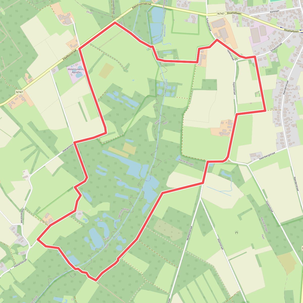 Hoksent-Molhem - Geel (Dommeldalroute)