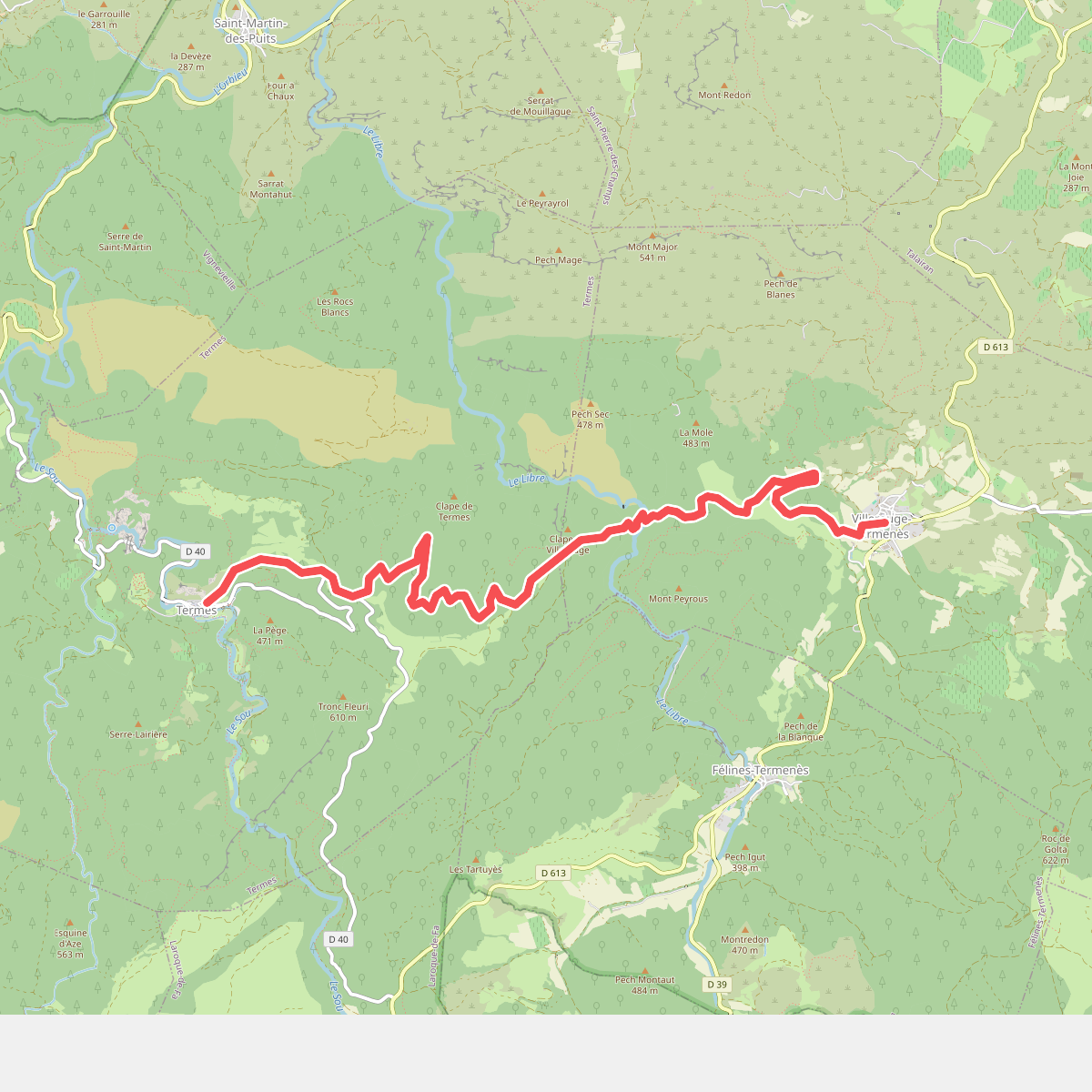 De la Manche aux Pyrénées · Deelroute