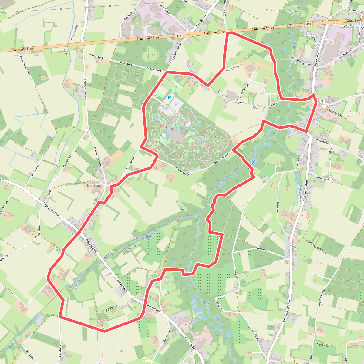 Langs De Molens In De Abeekvallei