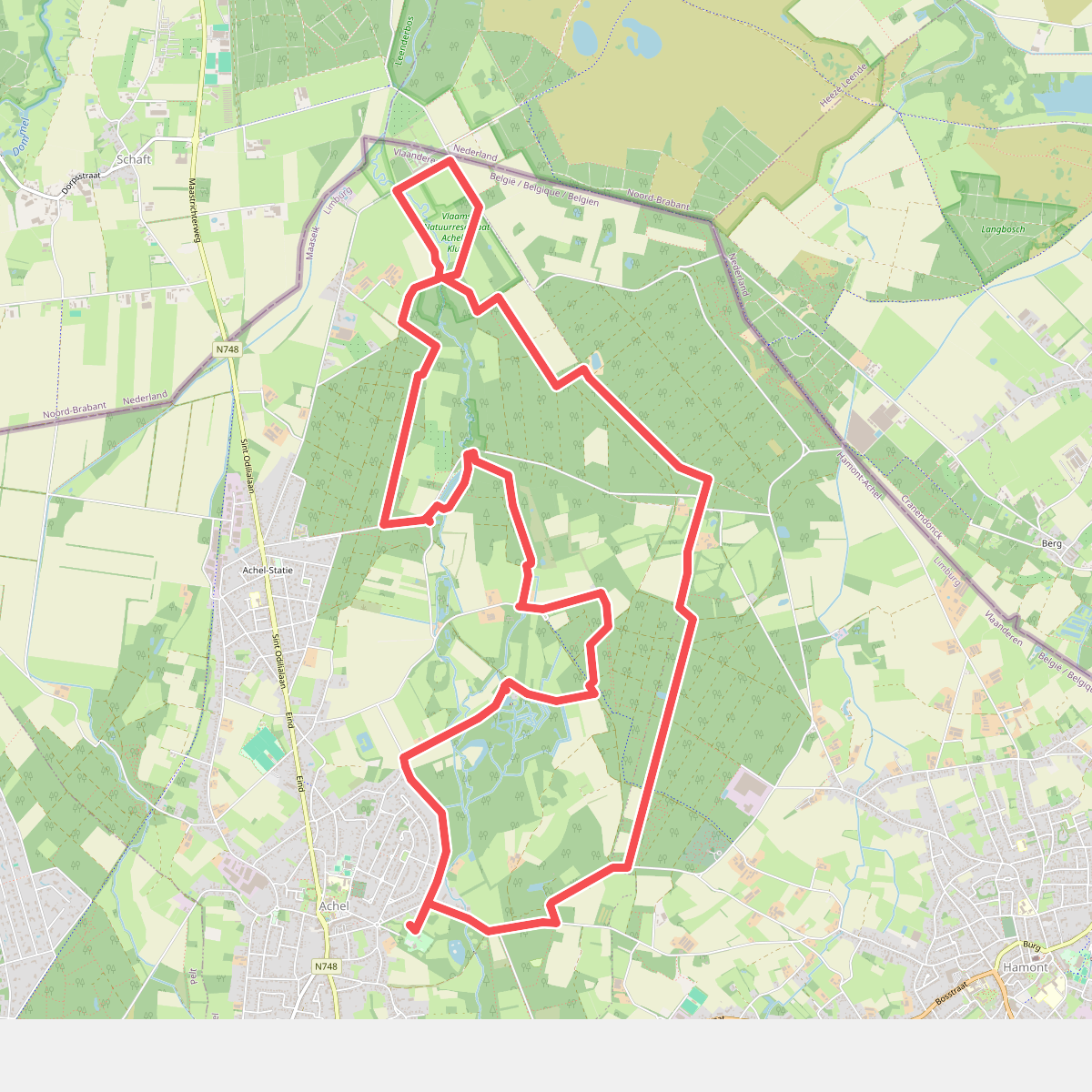 Hamont Naar Achelse Kluis
