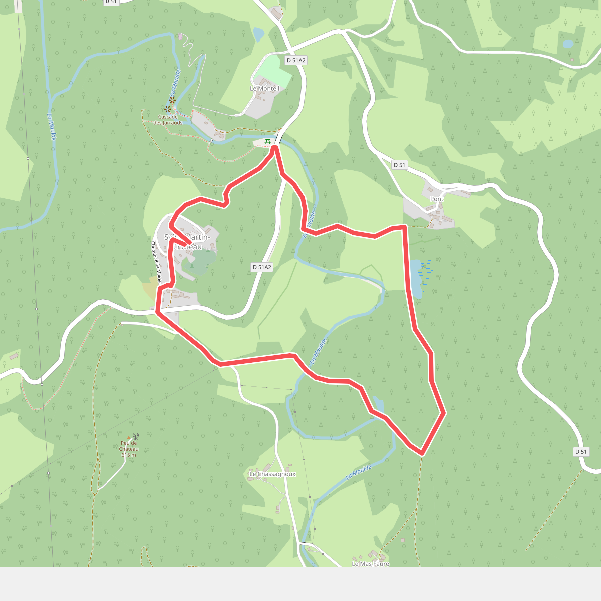 Chemin de découverte de la vallée de la Maulde