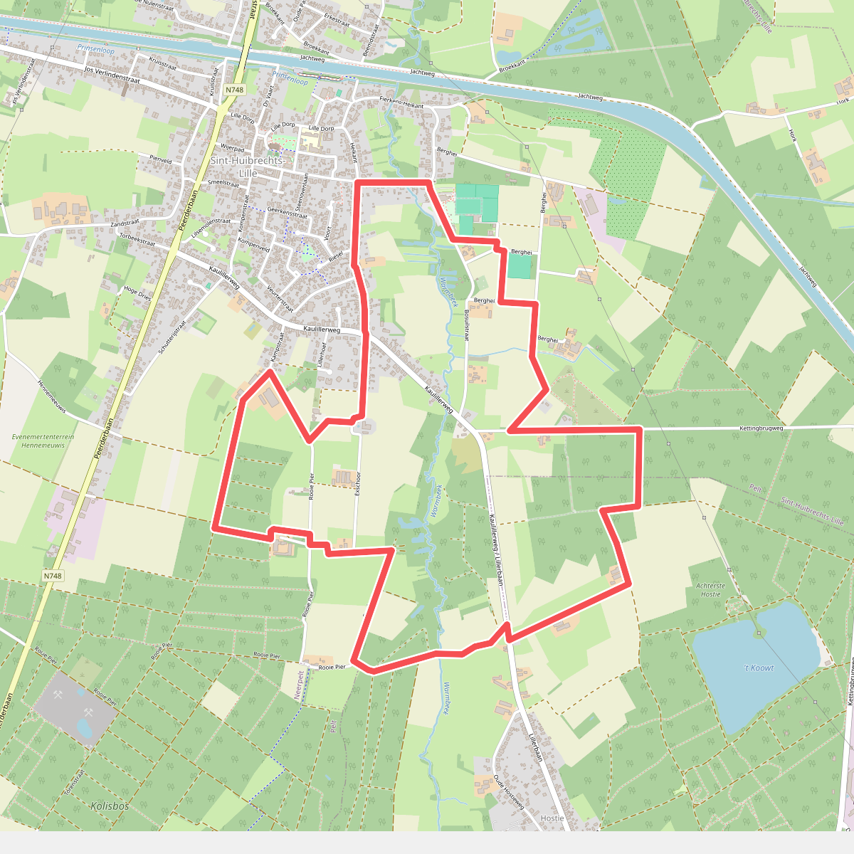 Sint-Huibrechts-Lille - De Bosuil - Oranje