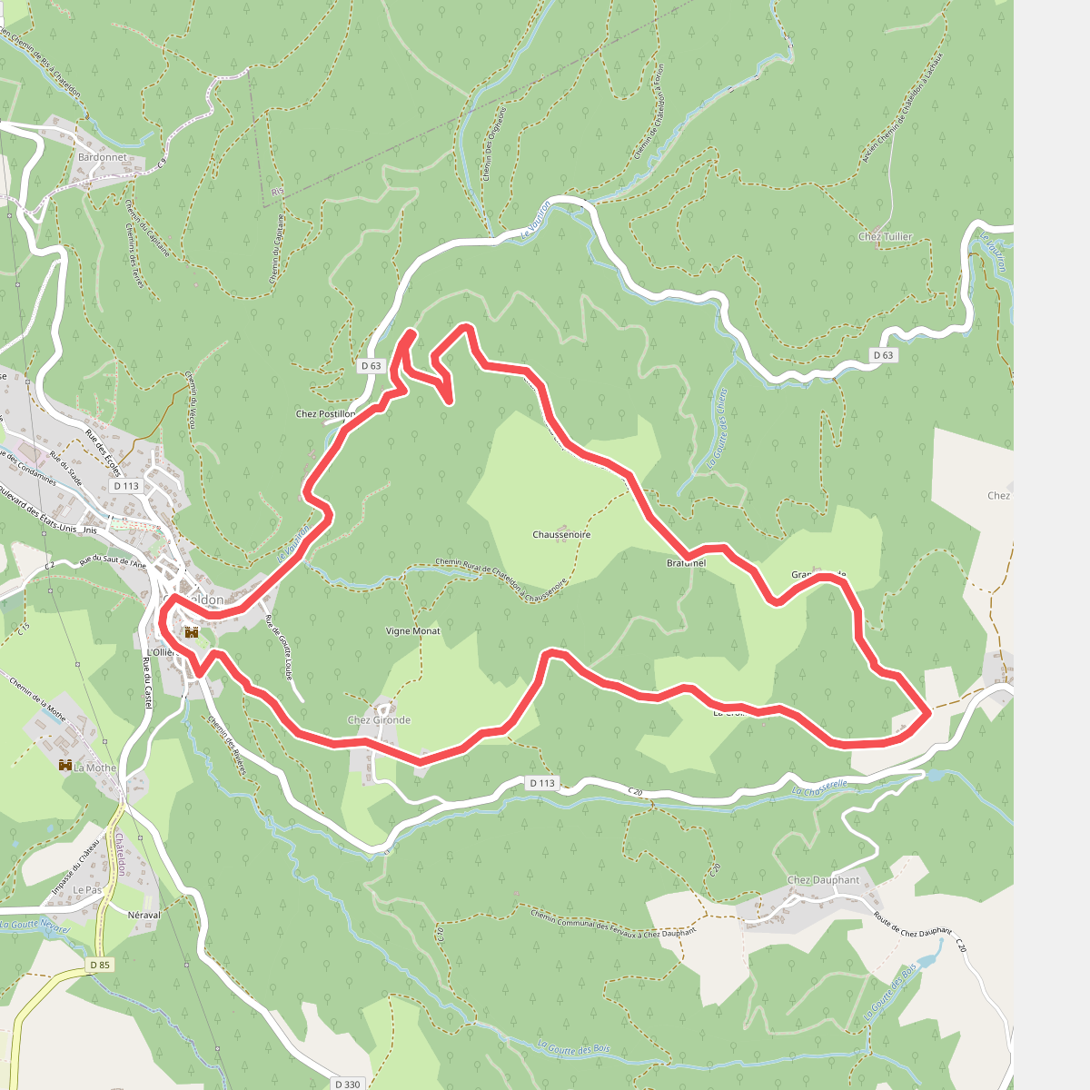 Du Vauziron à la Chasserelle
