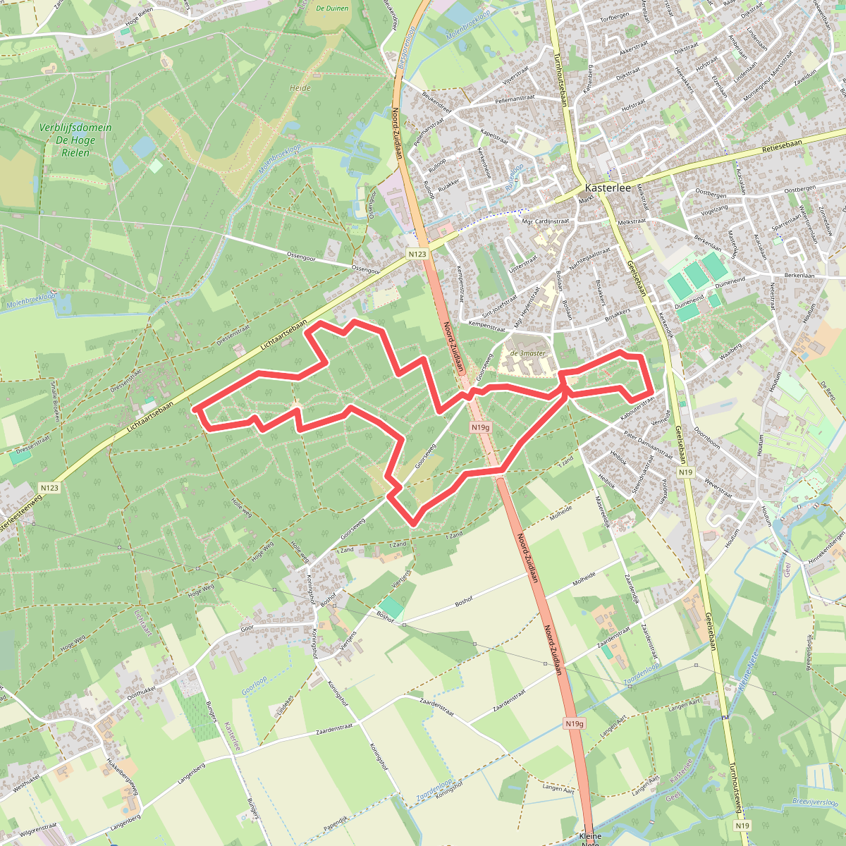 Slapende Reuswandeling