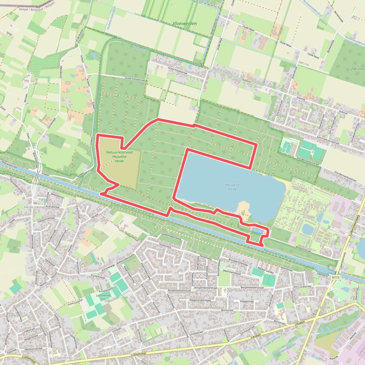 Heuvelse Heide oranje