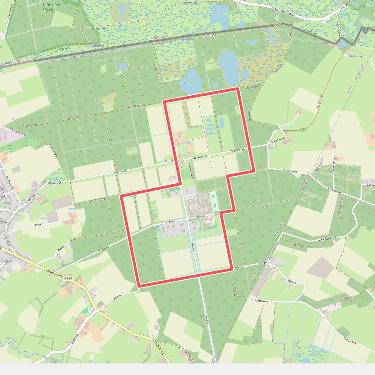 In het spoor van de landlopers in Wortel-Kolonie