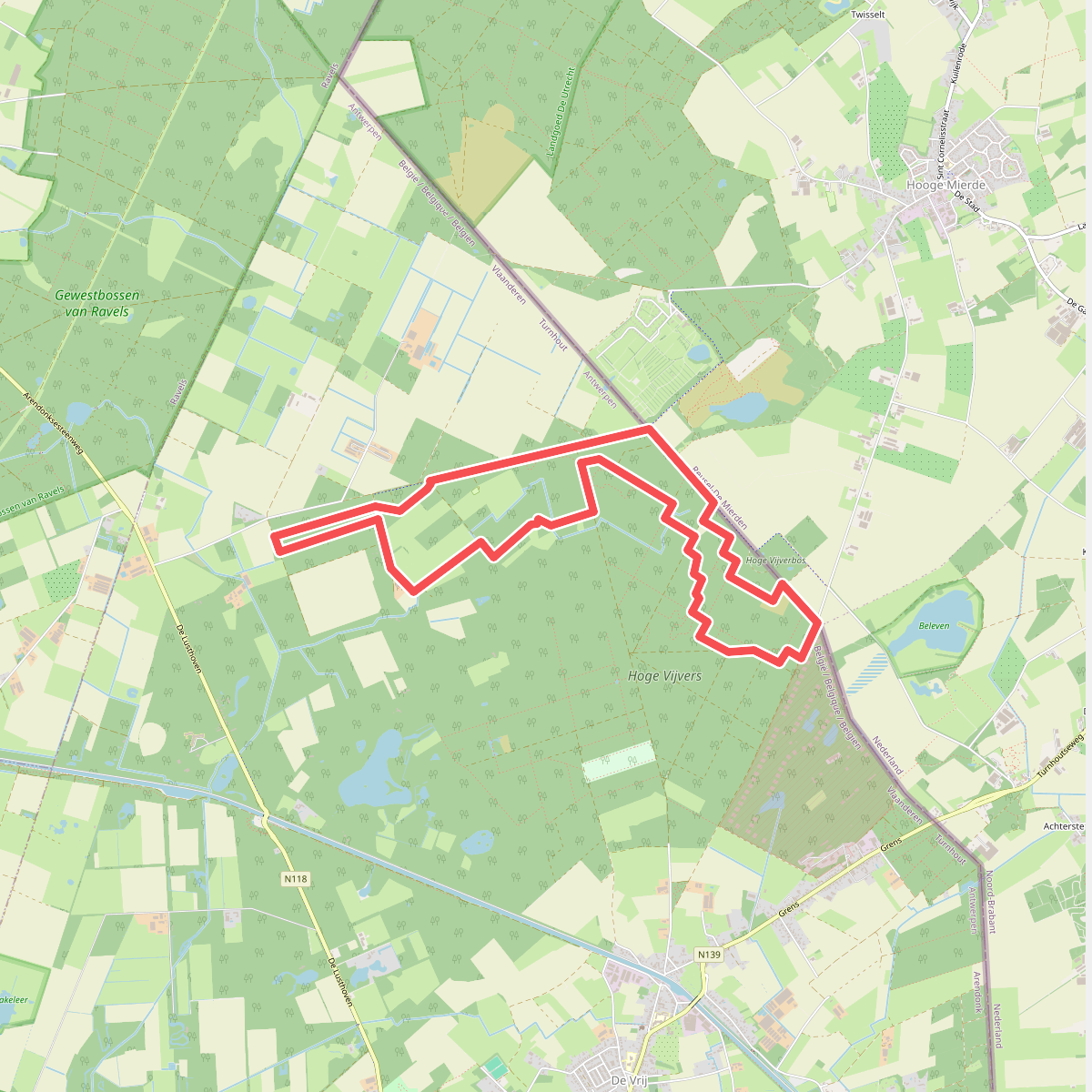 Talanderwandeling