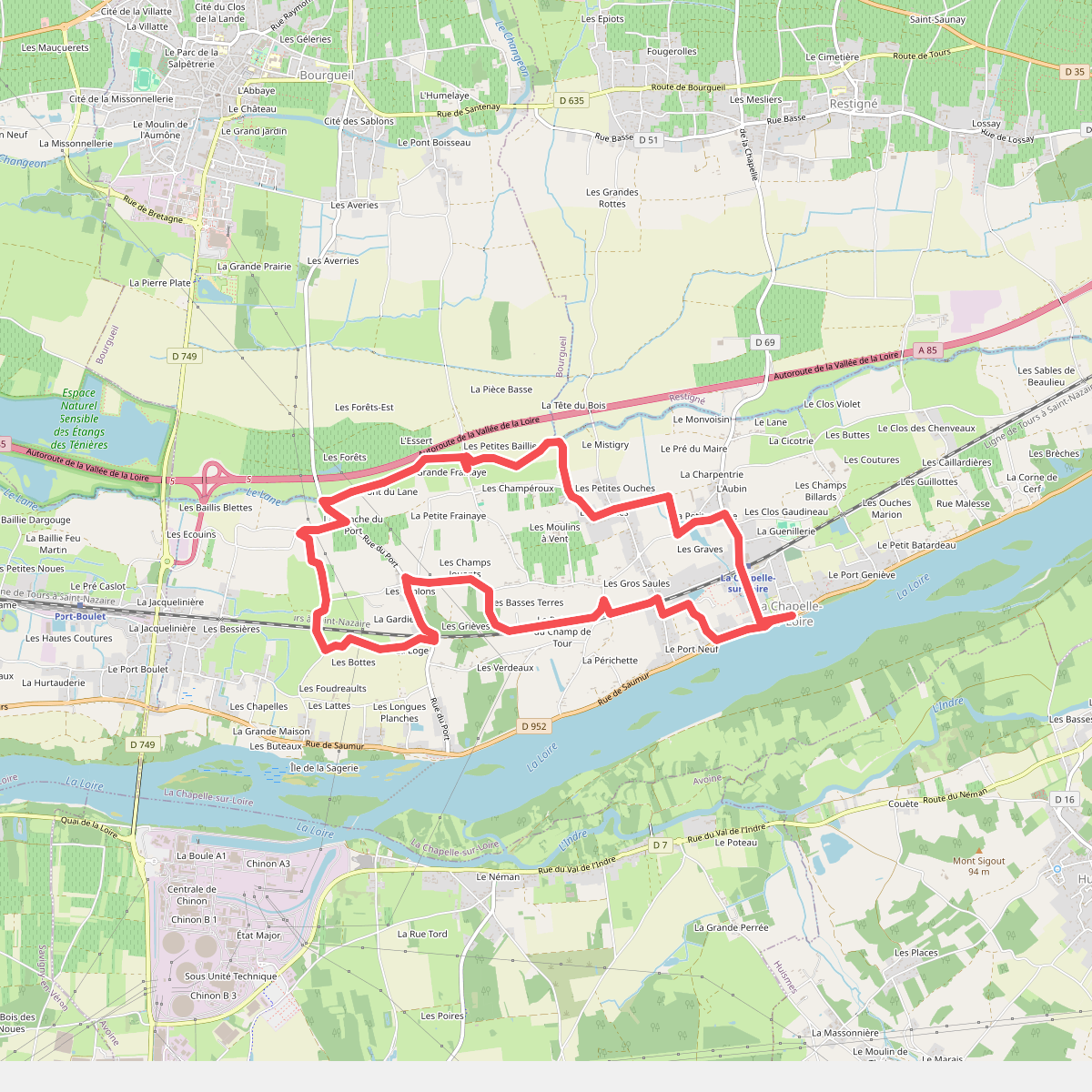 De la Loire au Lane - La-Chapelle-sur-Loire