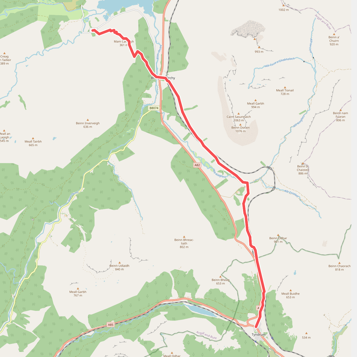 WHW 5.Tyndrum-Inveroran