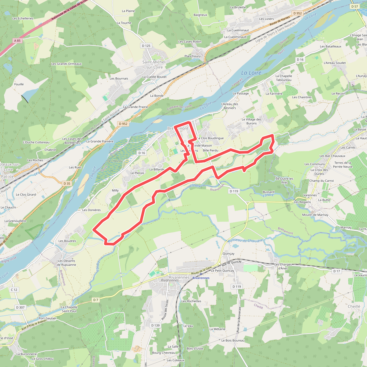 Bréhémont - Entre Indre et Loire