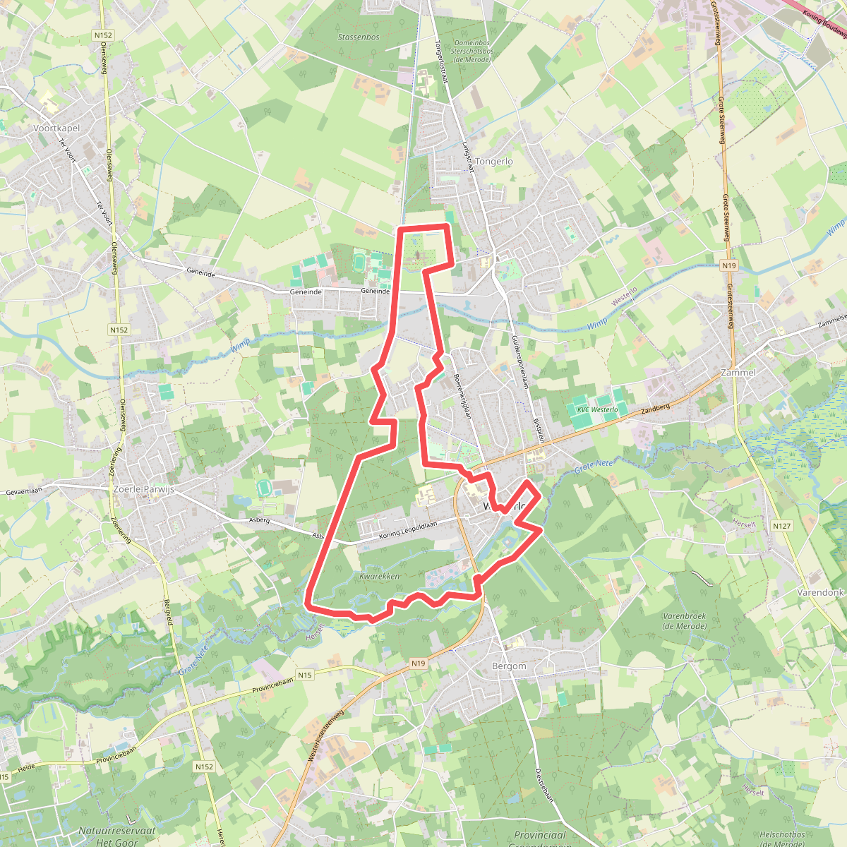 De dreven van de abt en de prins