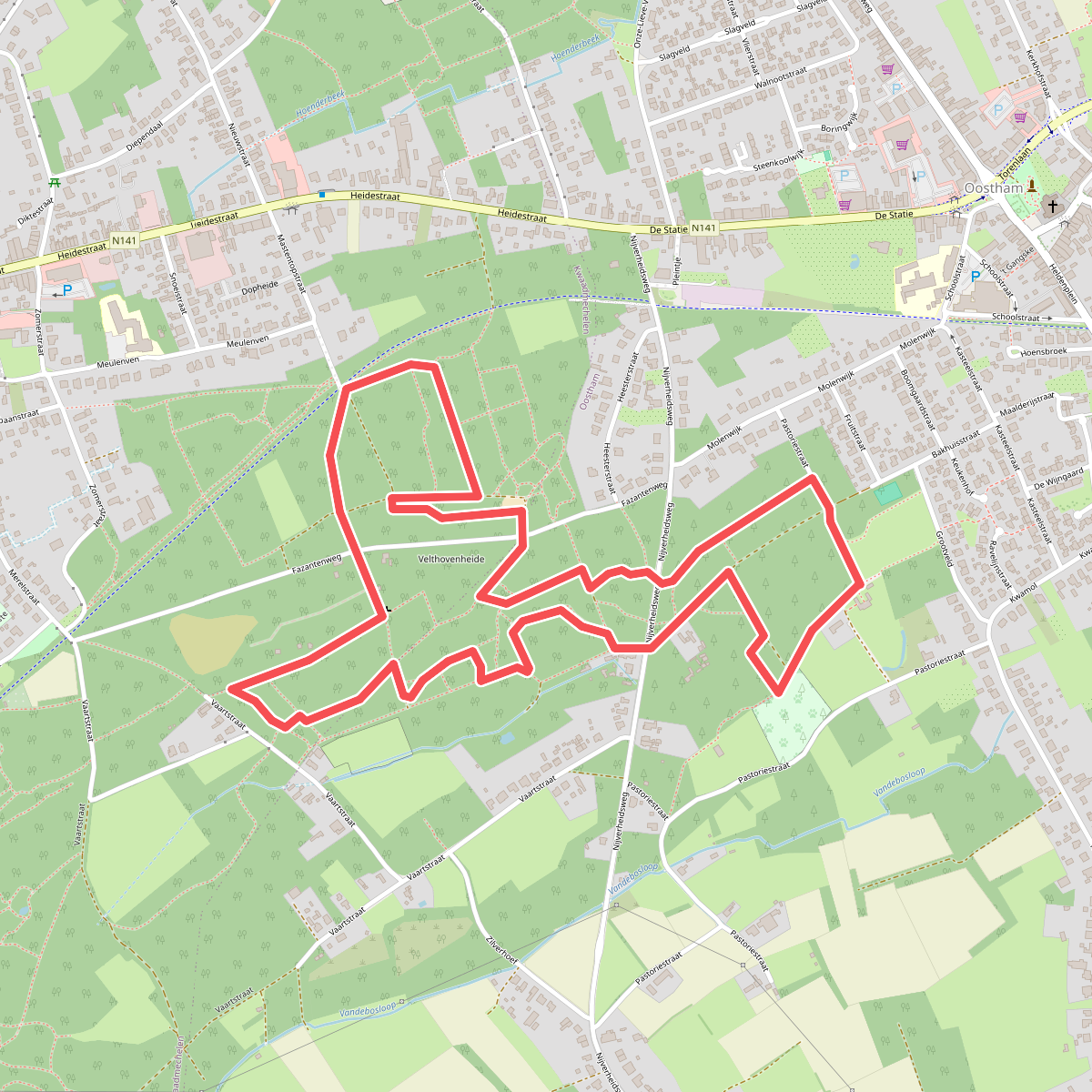 Veldhovenheide oost (geel)