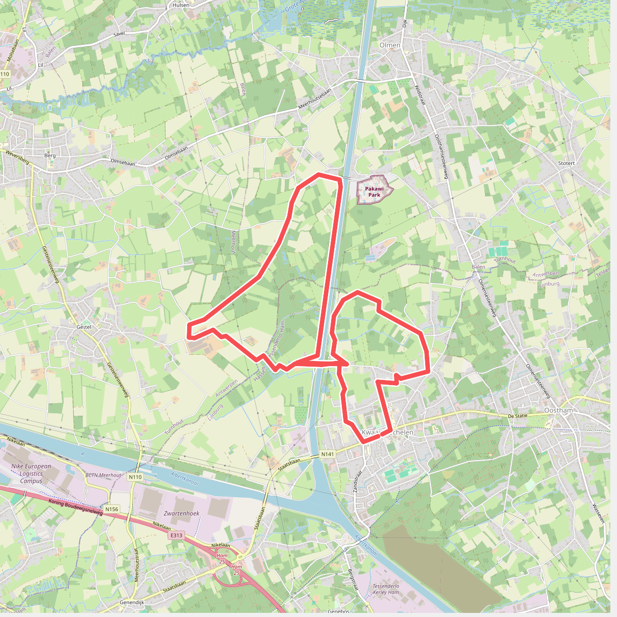 Rammelaarspad Ham
