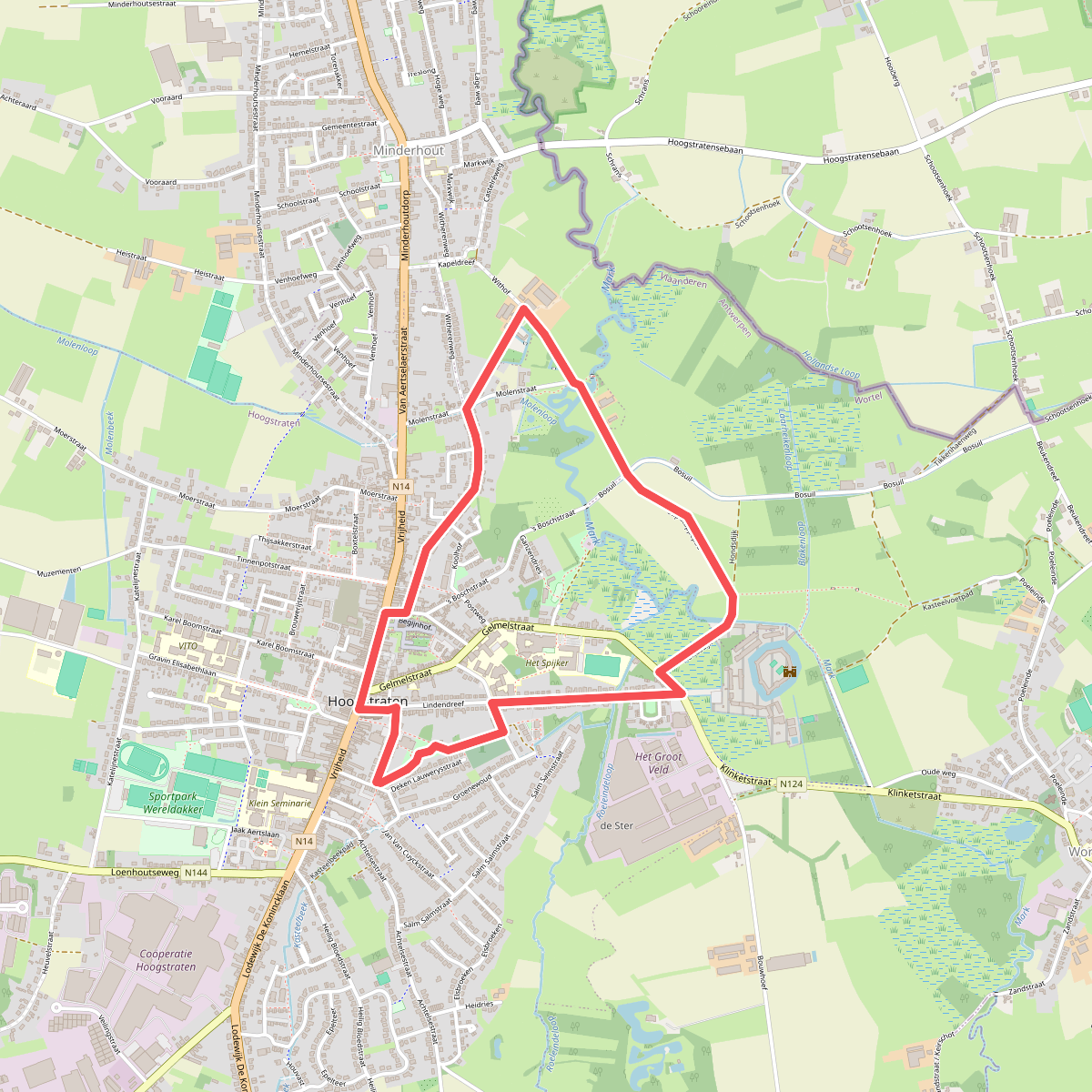 Stadswandeling Hoogstraten