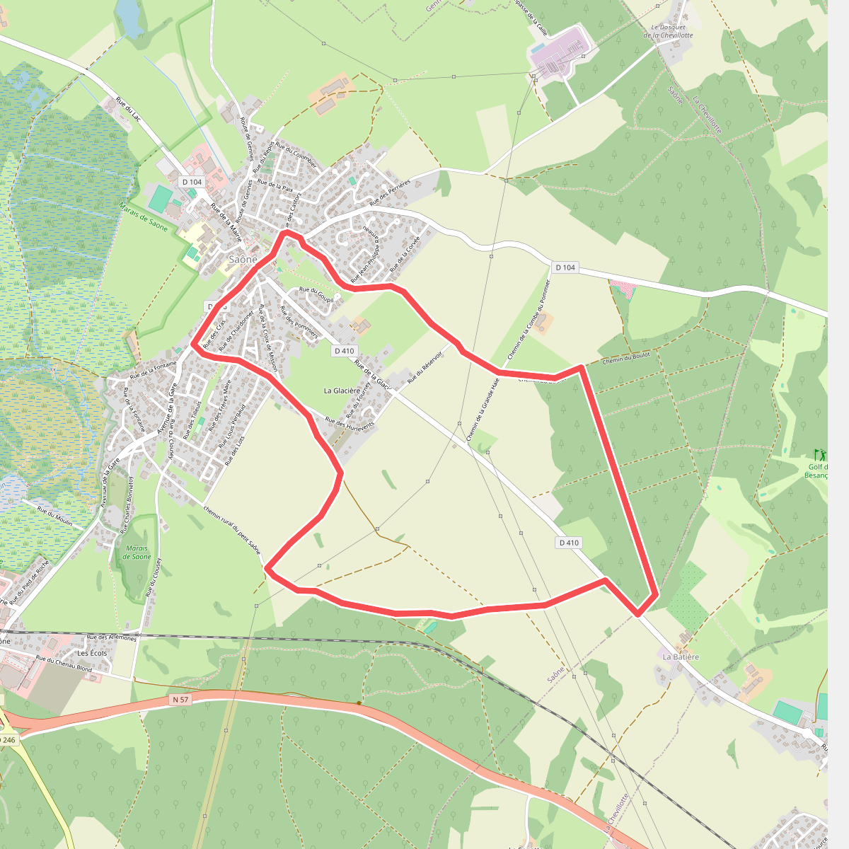 Sentier des Essarts